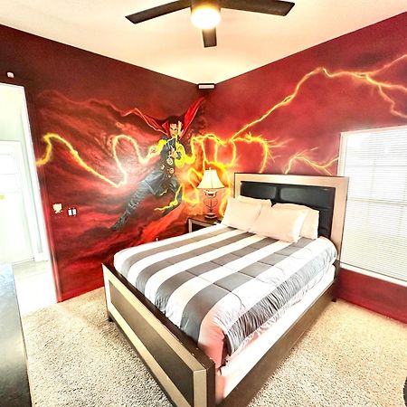 The Marvel Mansion 5Br Pool Home Near Disney World Orlando Rom bilde