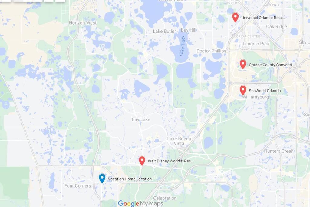 The Marvel Mansion 5Br Pool Home Near Disney World Orlando Eksteriør bilde
